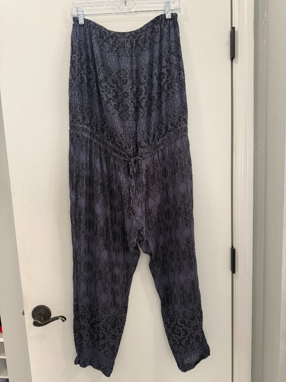 O'Neill Bohemian-Printed Blue/Purple Jumpsuit - Large